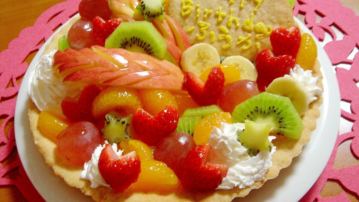 ホットケーキミックスで簡単 フルーツタルト レシピ 作り方 By ひろ Com 楽天レシピ